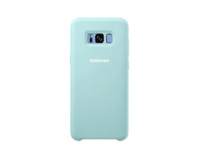  Луксозен силиконов гръб Silicone Cover оригинален EF-PG955TLEGWW за Samsung Galaxy S8 Plus G955 светло син  